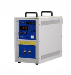 Fourneau à induction haute fréquence 220V 15KW, 2200 <span class=keywords><strong>degrés</strong></span> (3992 <span class=keywords><strong>Fahrenheit</strong></span>), machine de soudage électrique 30-100KHz, chauffage rapide - Product Image 1
