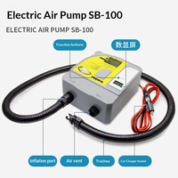 Pompe à air électrique KOETSU SB-100 pour gonflage de planches de surf et de paddle, et pour voitures (avec suralimentation DC)