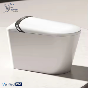 YF 2026 Bidet intelligent à poser au sol avec télécommande, sans limite de pression d'eau, siège chauffant, siège enfant, protection en mousse, UV - Product Image 1