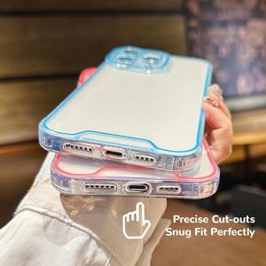 Étui de téléphone néon lumineux pour <span class=keywords><strong>iPhone</strong></span> 15 pro max étuis anti-jaune pour <span class=keywords><strong>iPhone</strong></span> 14 13 plus 12 <span class=keywords><strong>11</strong></span> - Product Image 4