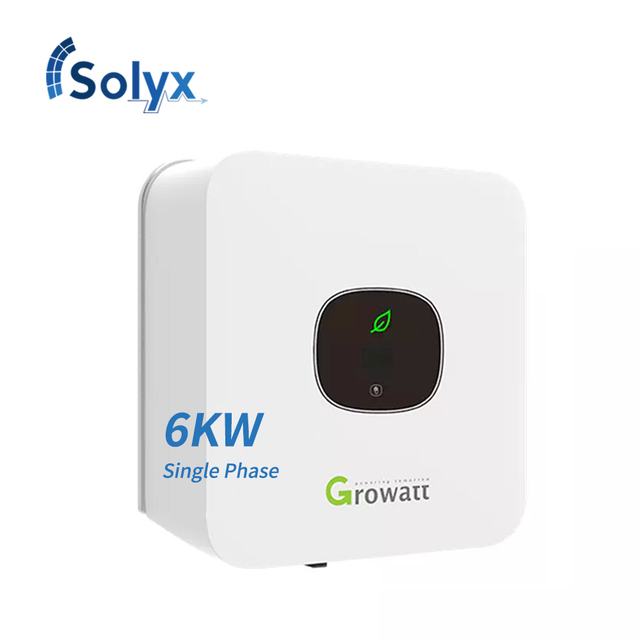 6kw Commercial System Growatt Inverter MIN 6000TL-X DC/AC Single Phase 6000w PV Inverter High-temperature Resistant