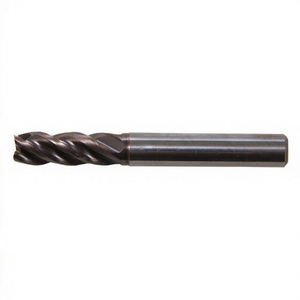 Fraise en carbure monobloc haute performance Ta1427, 4 dents, pas différentié, hélice de 36-38 degrés, revêtue - Product Image 2