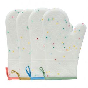 153g Baking Kitchen Glove Heat Insulation Microwave Oven <b>Waterproof</b> <b>Silicone</b> Gloves Heat Resistant BBQ Gloves - Product Image 1