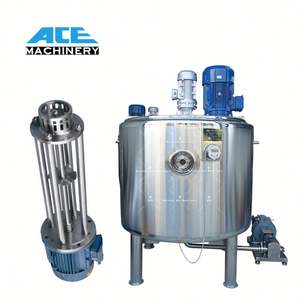 Tanque Mezclador de Champú de 100L, 200L, 500L, Emulsionador al Vacío Cosmético, Homogeneizador, Máquina Mezcladora, Agitador, Mezclador de Alto Cizallamiento - Product Image 6