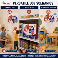 Panier de basket mini réglable en gros avec panneau arrière, logo personnalisé, portable, pliable, pour intérieur, promotionnel, en vrac, cadeau publicitaire, OEM