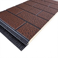 Panneaux sandwich décoratifs en aluminium gravé, isolés en PU, ignifuges et imperméables, certifiés 3D en relief, pour hôtels