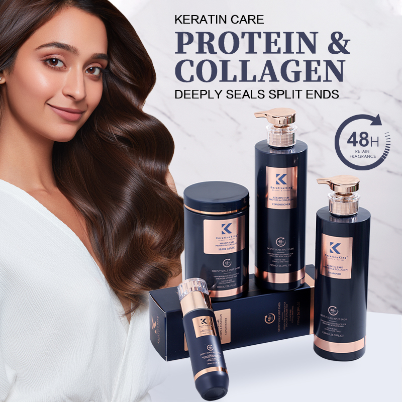 Private Label Hair Care Sets Products Treatment Wholesale OEM Shampoo Manufacturer Natural Sulfate Free Shampoo and Conditioner