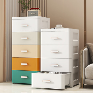 Armoire de rangement et tiroir en <span class=keywords><strong>plastique</strong></span> coloré commode de cuisine jouets armoire placard commodes <span class=keywords><strong>6</strong></span> <span class=keywords><strong>tiroirs</strong></span> meubles de chambre - Product Image 2