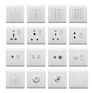 Factory Price New Design Modern Light Switches And Wall Socket With Usb Port