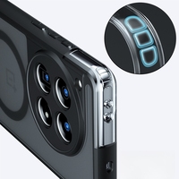 Housse de protection magnétique anti-chute pour OnePlus ACE3 & 12R Étui givré pour téléphones mobiles OnePlus 1 + 12R