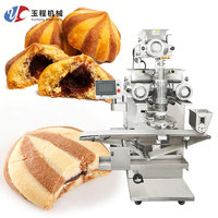 Nouvelle machine automatique d'enrobage de biscuits bicolores, production continue haute efficacité pour snacks et desserts multi-remplissages en atelier