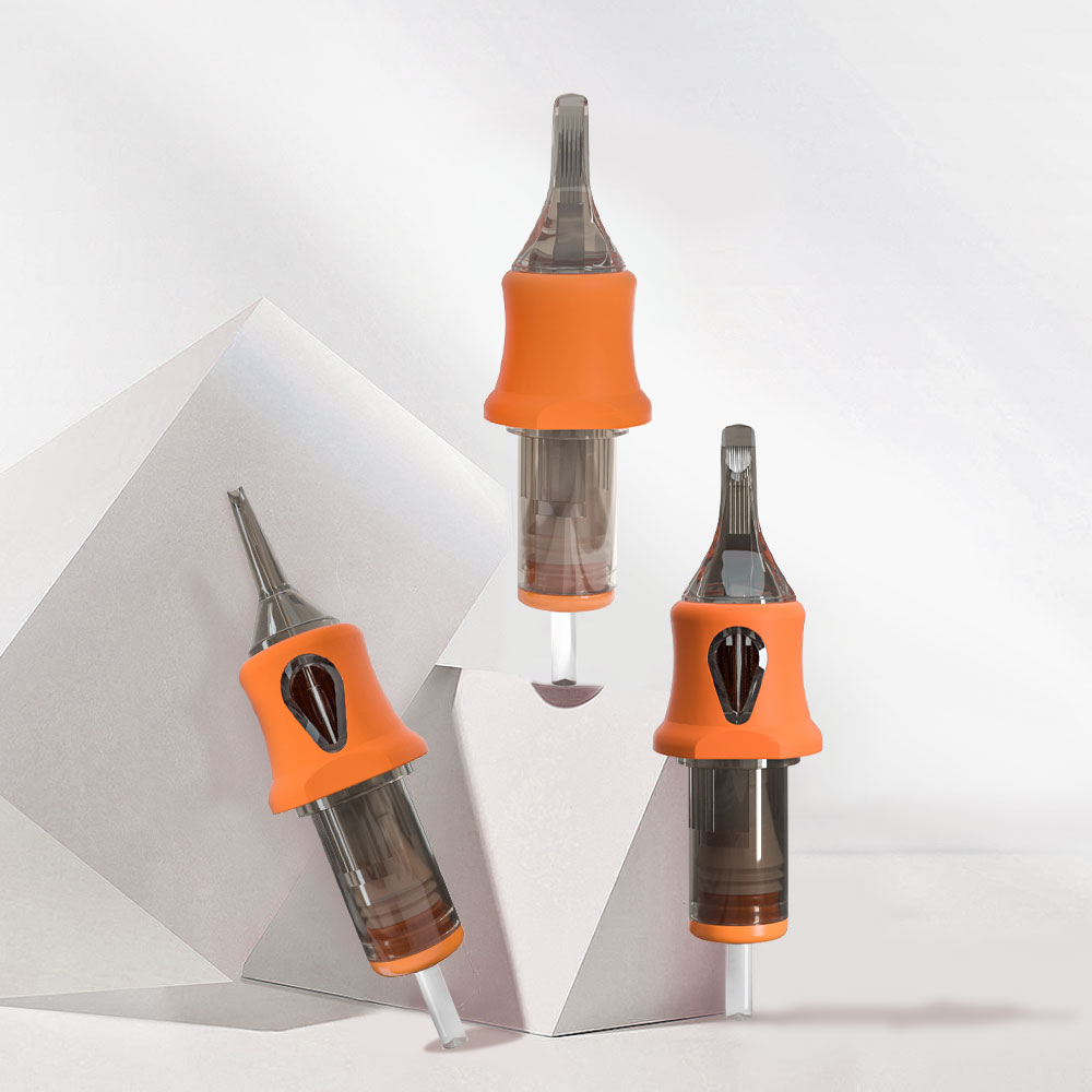 Оптовая продажа, новая одноразовая тату-игла, картриджи из нержавеющей стали для бровей и волос, тату-игла