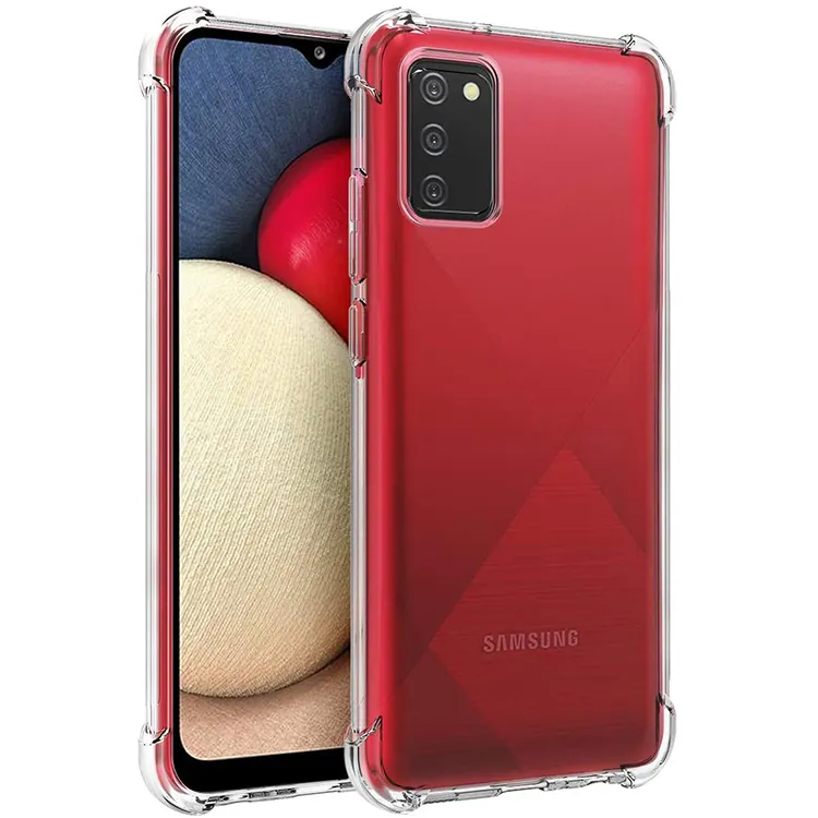 Funda Para Samsung A02s, Xinge transparente TPU Phone Case Para Samsung Galaxy A02S A32 A52 A72 Fundas Para móvil a prueba de golpes