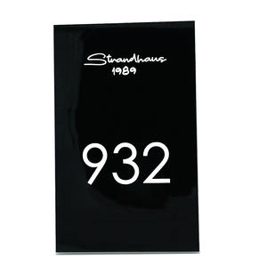 Panneau d'indicateur personnalisé de numéro de chambre, panneau de signalisation en acrylique LED, Guide de Direction - Product Image 3