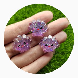 New Assorted Ocean Sea Animal Flatback Resin cabochon Mini Sea Shell Conch Starfish Crab Octopus Dolphin Crafts For Party Decor - Product Image 2