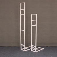 Étagère de présentation en panneau KT pour mariage, support en panneau KT pour fiançailles, décoration de fond de scène, étagère pour rangée de fleurs, arche de mariage