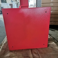 Armoire d'incendie pour extincteur et enrouleur de tuyau