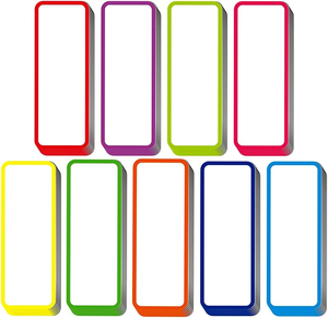 Vendita calda 4x2 pollici cancellabile a secco aula lavagna nome targhetta magneti <span class=keywords><strong>per</strong></span> la scuola e la casa - Product Image 1