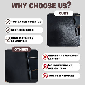 Sacs à main pour femmes exclusifs <span class=keywords><strong>de</strong></span> créateur Porte-documents classique en cuir véritable rétro - Product Image 6