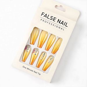Factory Price Customization <b>Paper</b> Nails Box with Sponge Liner and Matt Lamination Customizable Sizes & Nails for Kids - Product Image 1