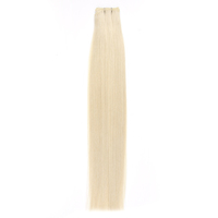 K.SWIGS Genius Weft Extensions Raides Sans Soudure Cheveux Humains Weave Extensions de Cheveux Mettre en Surbrillance de Vrais Cheveux Humains