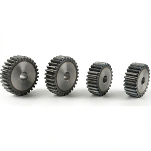 Engrenage droit 1 module 26 dents 1M 26T en acier, symétrique, standard <span class=keywords><strong>de</strong></span> charge, rapport 2:1, engrenage positif pour entraînement moteur, volume important, grande remise - Product Image 5
