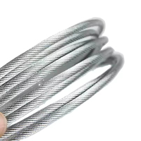 Câble en acier galvanisé 6x36 WS IWRC, câble métallique en acier, 6 brins, pour plateformes pétrolières, grues, treuils, levage, aménagement maritime