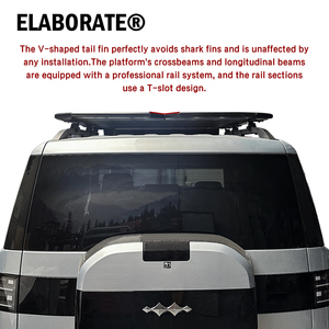 Barres de toit de voiture en alliage d'aluminium robustes – Installation sans perçage, solides et durables, pour un rangement étendu - Product Image 4