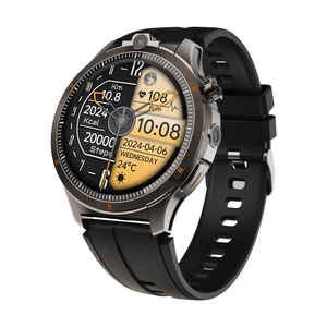UV16 4G Reloj Inteligente 1,43 \ "AMOLED GPS Android WiFi 800mAh IP68 Impermeable IP Cámara Giratoria Descargar Aplicaciones para Hombres Gel de Sílice - Product Image 1