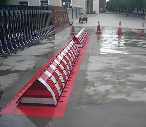 Электрический стальной гидравлический подъемный шлагбаум-заградитель с настраиваемой высотой, дорожный барьер, защита от столкновений с транспортными средствами - Product Image 4