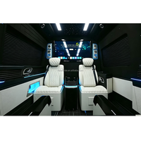 Kit de conversion d'intérieur de tableau de bord en plastique de luxe VIP personnalisé FRL, compatible avec les données OEM pour Mercedes Benz Sprinter Van