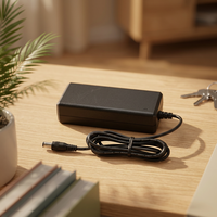 Chargeur d'ordinateur portable électrique 12V 4A 5A SCP respectueux de l'environnement 60W, alimentation de bureau ignifuge pour PC, adaptateur secteur certifié CE FCC ETL