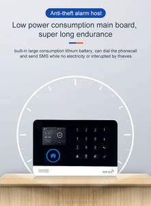 PGST Akıllı Ev Güvenlik Alarm Sistemi Uzaktan Kumandalı Hırsız Davetsiz Misafir Dedektörü ABS WIFI GSM/4G Kablosuz Üretici - Product Image 3