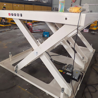 Plateforme élévatrice à ciseaux fixe haute stabilité, contrôle synchronisé multi-groupe, table élévatrice hydraulique électrique, capacité personnalisée