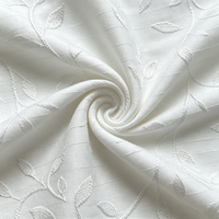 Tissu de doublure jacquard brocart 100 % polyester 75D, doux et décoratif, largeur 58/60 pouces, idéal pour boîtes à cosmétiques et bijoux, vente directe usine