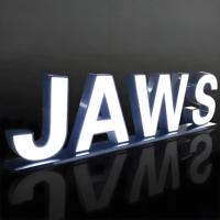 Publicité Lumière Extérieure Led Lettre D'affaires Magasin Avant Enseigne 3D Acrylique Lumineux Logo Personnalisé Enseigne Frontlit