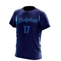 Jersey Baseball Dodgers Hitam Putih Profesional, Jersey Dodgeball Custom, Menyerap Keringat, 1 pcs Tersedia, 4 pcs MOQ Pabrik