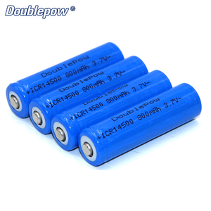 14500 3,7 V 800 mAh Li-Ion Full high capacity battery with cusp top for remote control - Product Image 4