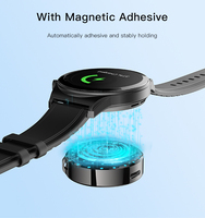 DS19 Yesido Chargeur magnétique portable rapide en alliage de zinc Station de charge sans fil pour Samsung Watch Series