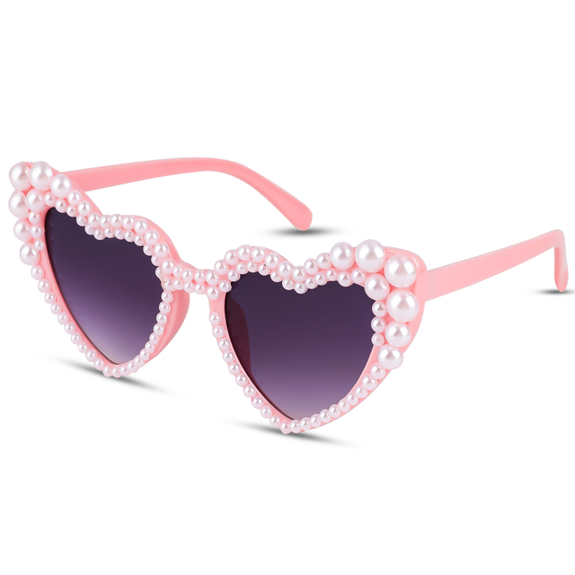 Cross-border Explosive Diamond-set Shaped Heart Sunglasses Female love Senior Sense Party Fashion Sunglasses 17070