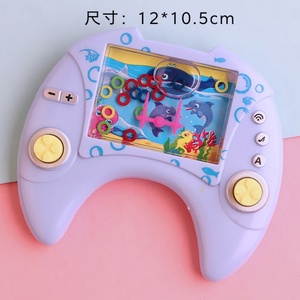 Jeu d'anneaux d'eau en plastique pour enfants, jouet de doigt classique, dessin animé, interaction parent-enfant, jouet de mémoire - Product Image 3