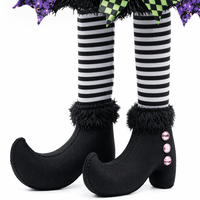 Guirlande d'Halloween pour porte d'entrée, avec nœud et crâne, décoration murale intérieure et extérieure pour fête d'Halloween, thème horreur