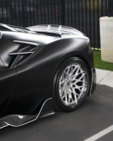 Spoiler Bumper Side Skirt Serat Karbon Kering Gaya MSY untuk Ferrari SF90 Stradale Spider, Body Mobil Sport Baru