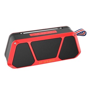 Portable Speaker Metal Body With Radio Function Outdoor Use Waterproof Design Rechargeable Battery - Product Image 1