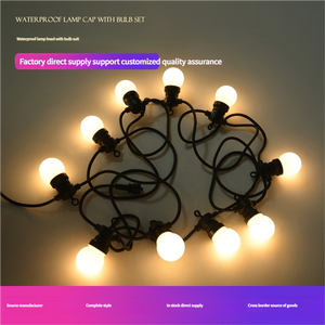 Stylish F5 16.5ft 10 <strong>LED</strong> <strong>String</strong> <strong>Light</strong> Mini Globe Bulbs Outdoor Decorative Powered Party <strong>String</strong> <strong>Light</strong> for Navidad Holiday - Product Image 5