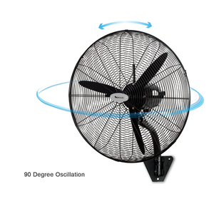 Hot Sale 30 Inch 3 Speed Oscillating Outdoor Commercial Air Cooling Wall Mounted Fan - Product Image 3