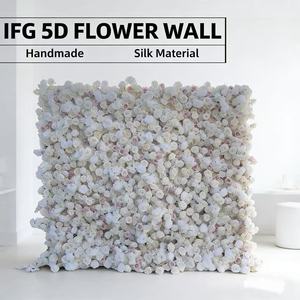 Rouleau de mur végétal artificiel 5D style naturel 8x9ft pour décorations de jardin et de maison pour Thanksgiving - Product Image 5