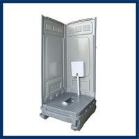 Toilettes portables écologiques à vidage direct en PEHD pour projets gouvernementaux – Idéales pour la rénovation des toilettes rurales et les toilettes à la turque