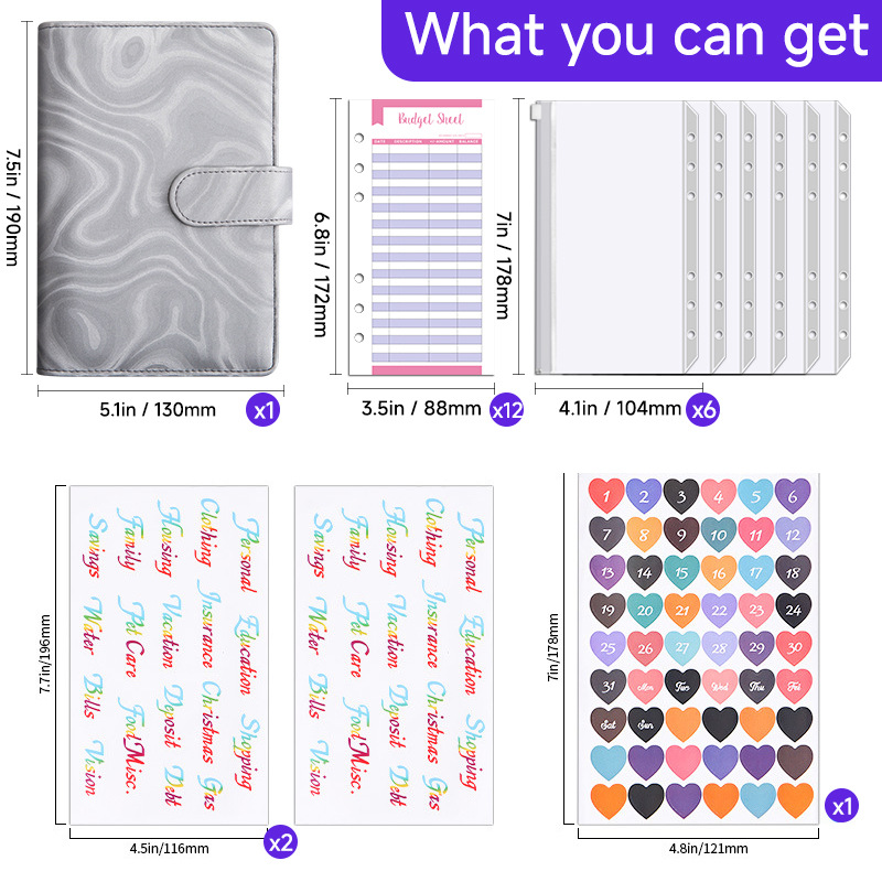 regular binder set