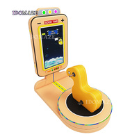 Équipement de terrain de jeu intérieur IDOMAZE secouant le jeu de cheval jeu interactif de centre commercial pour les enfants